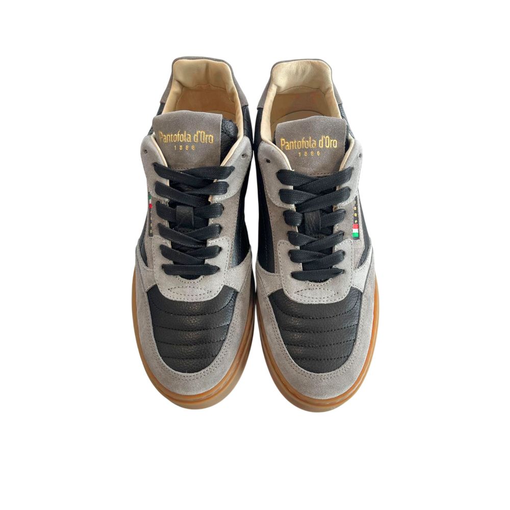 Pantofola D'Oro Grey Suede Men Sneaker | Regal Royce