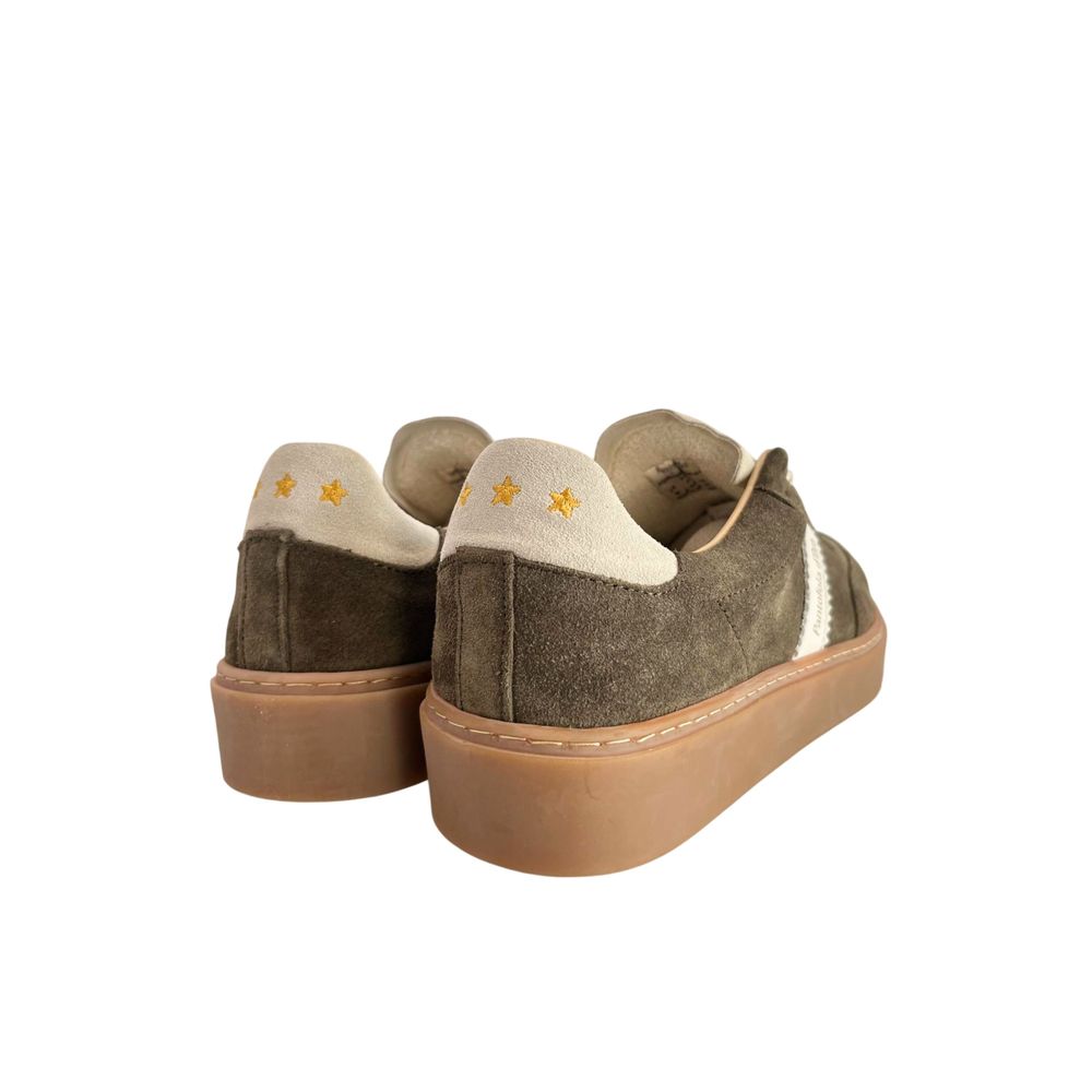 Pantofola D'Oro Green Suede Men Sneaker | Regal Royce