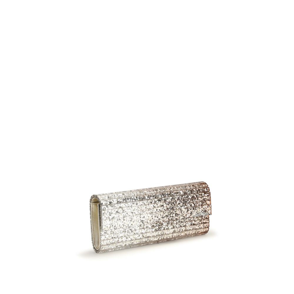 Jimmy Choo Gold Plexiglass Clutch Bag | Regal Royce