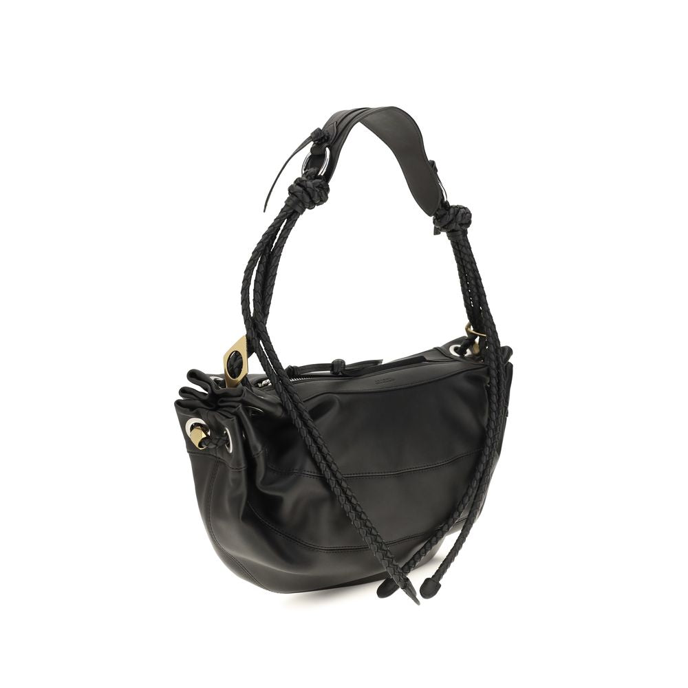 Isabel Marant Black Lamb Ovis Aries Aries Shoulder Bag | Regal Royce