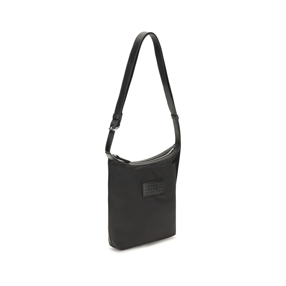 MM6 Black Nylon Shoulder Bag | Regal Royce