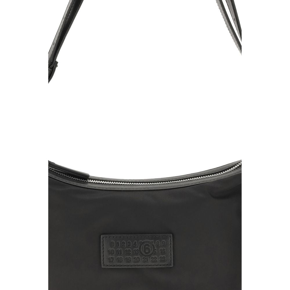 MM6 Black Nylon Shoulder Bag | Regal Royce