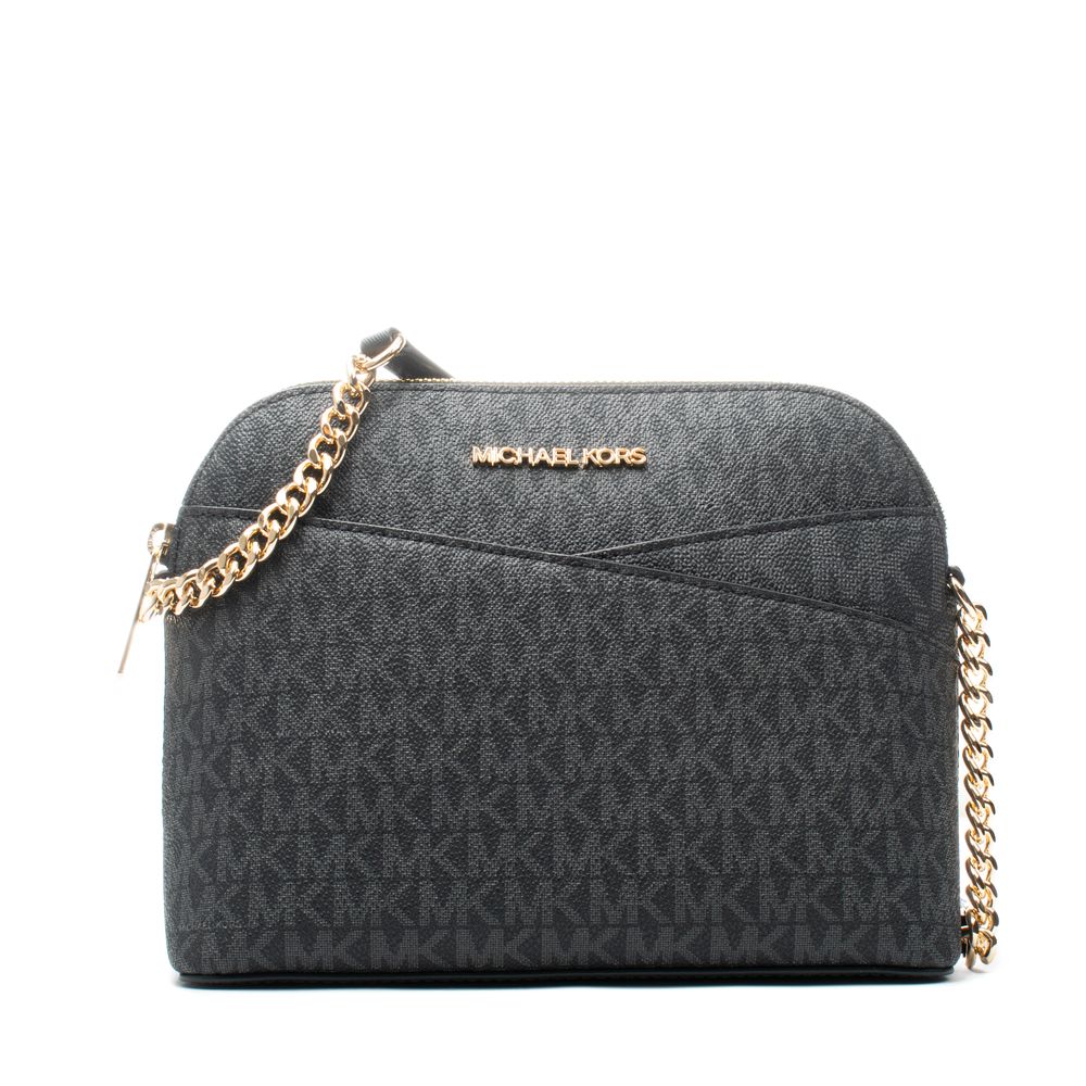Michael Kors Black Leather Crossbody Bag | Regal Royce