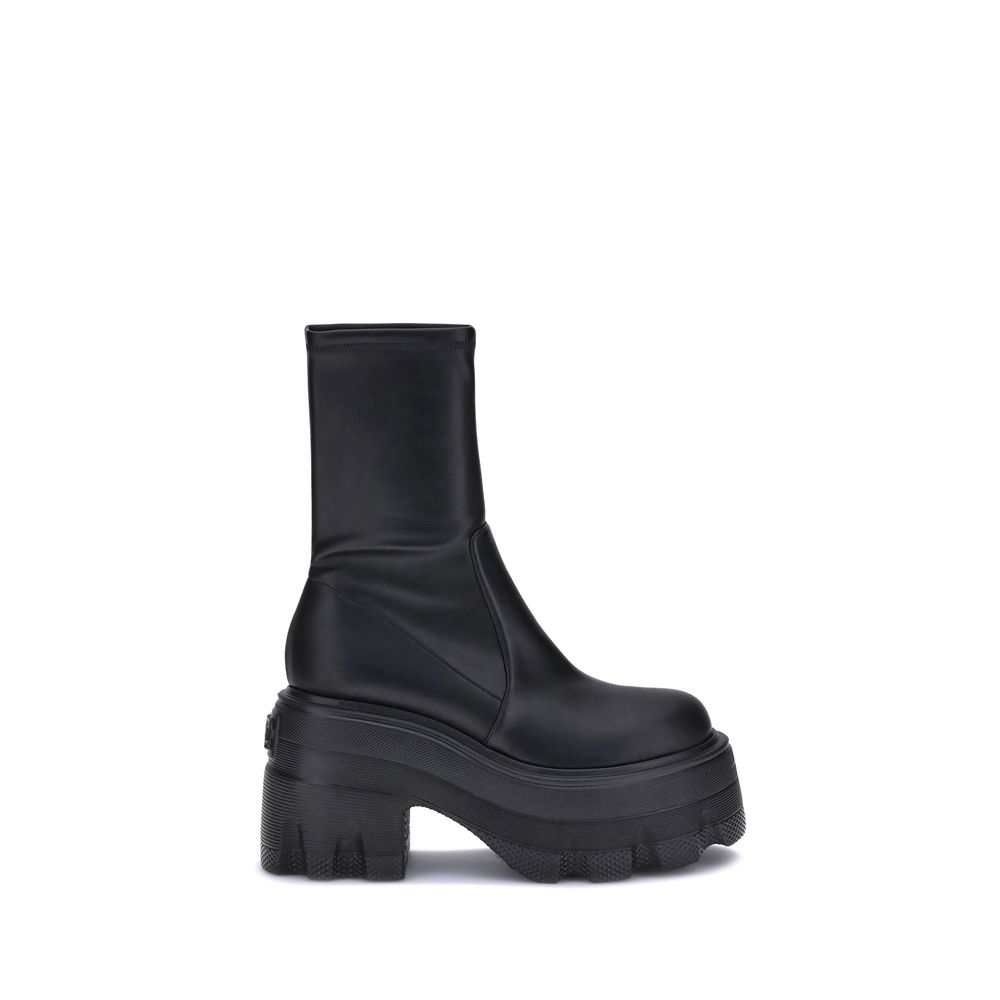 Casadei Black Polyamide Boots | Regal Royce