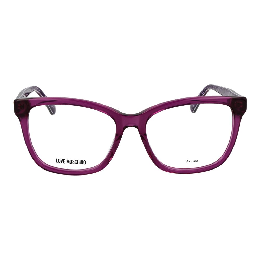 Love Moschino Purple Acetate Glasses (Frames) | Regal Royce