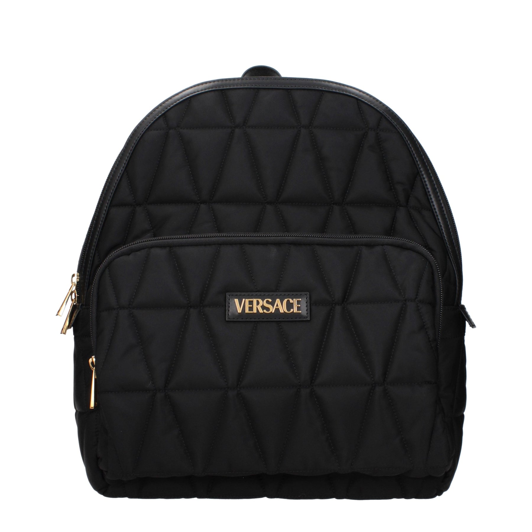 Versace Black Fabric Backpack | Regal Royce