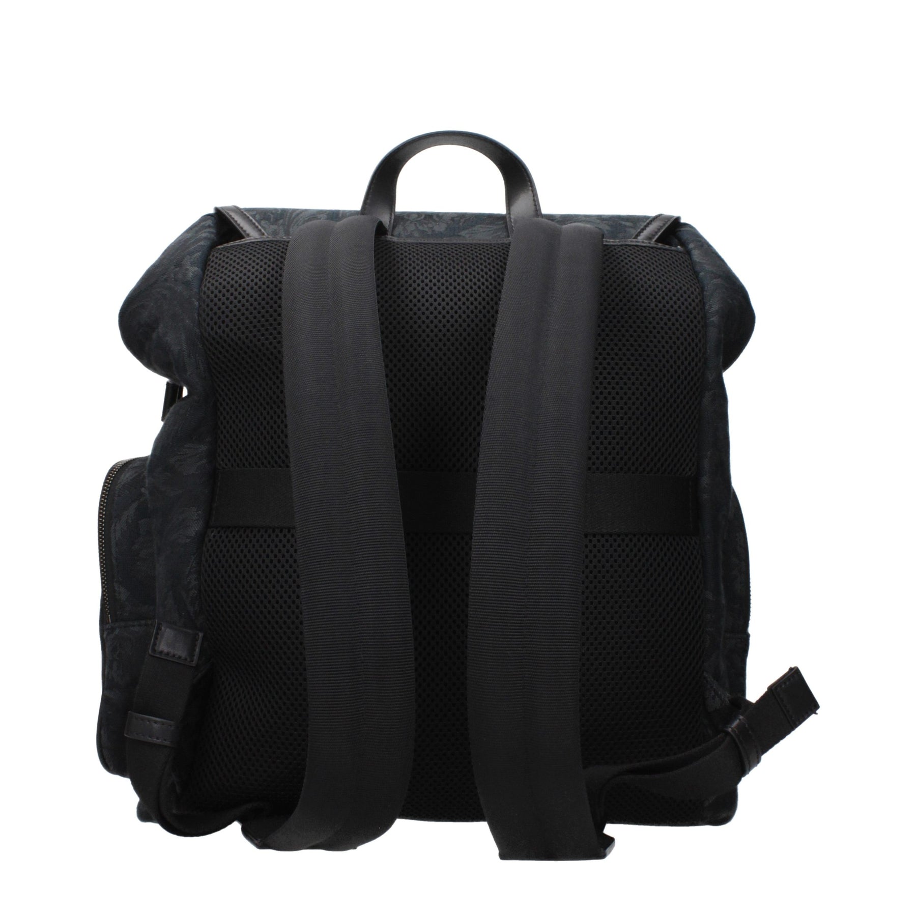 Versace Black Fabric Backpack | Regal Royce