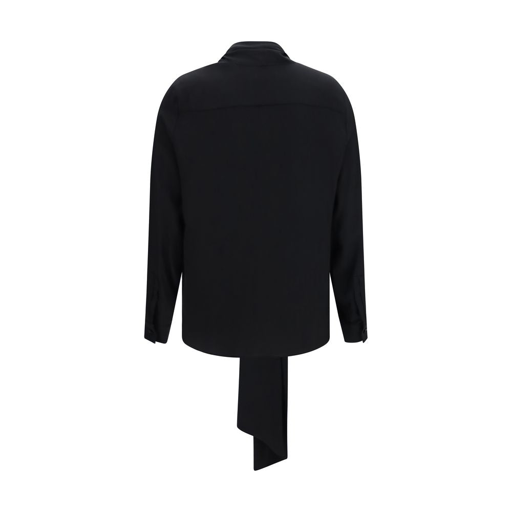 Burberry Black Silk Blouse | Regal Royce