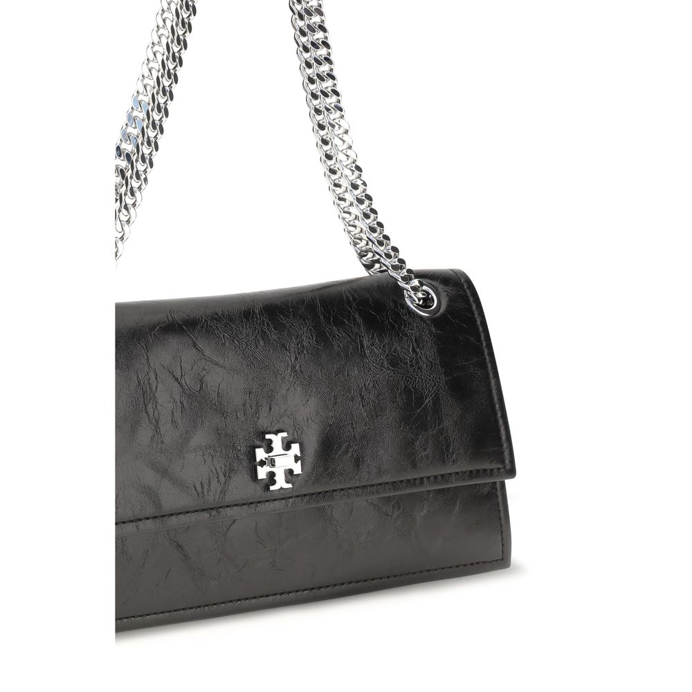 Tory Burch Black Suede Leather Shoulder Bag | Regal Royce