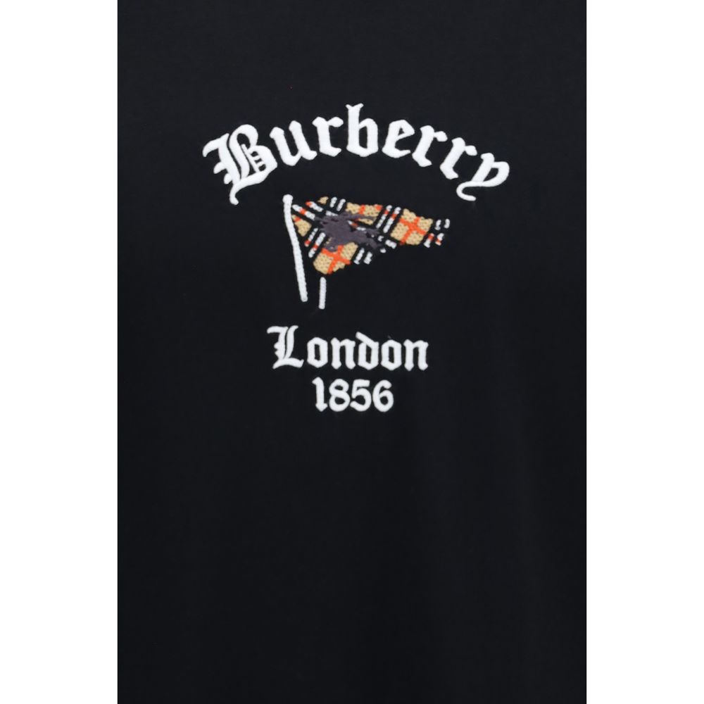 Burberry Black Cotton T-Shirt | Regal Royce