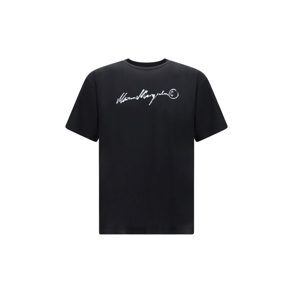 MM6 Black Cotton T-Shirt | Regal Royce