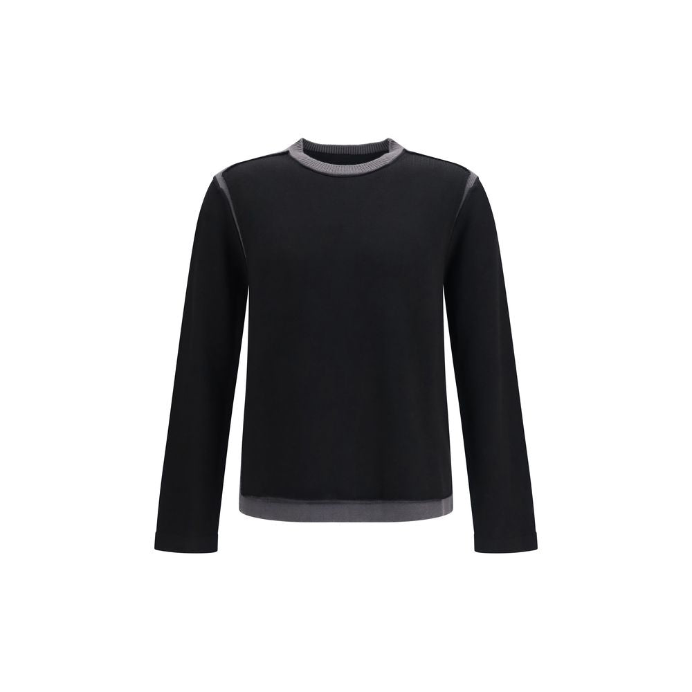 MM6 Black Wool Oves Aries Sweatshirt | Regal Royce