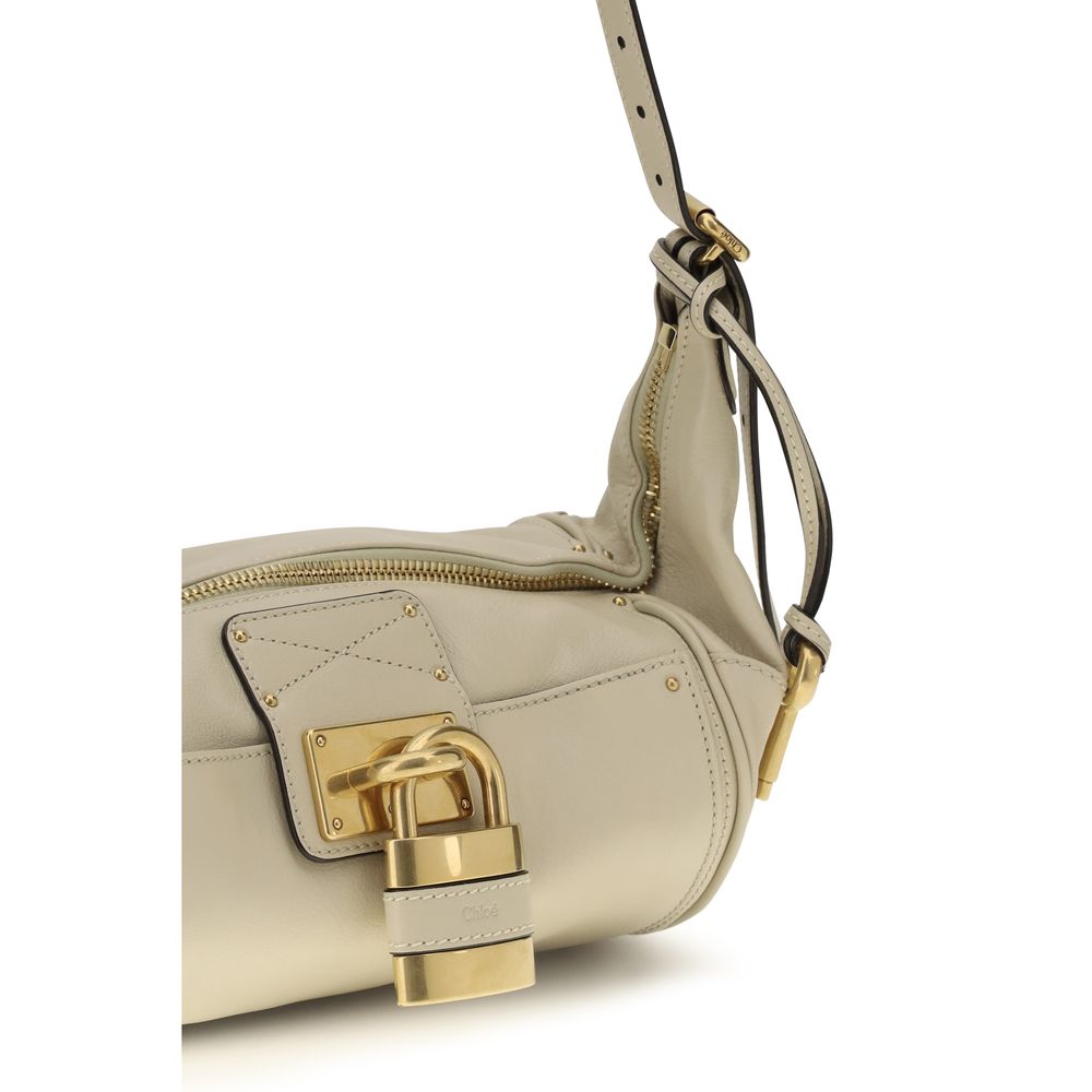 Chloé Beige Calf Leather Bos Taurus Shoulder Bag | Regal Royce