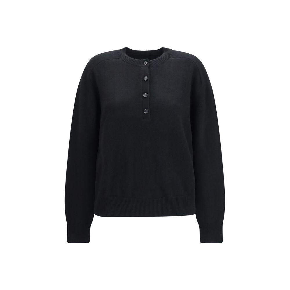 Loulou De Saison Black Cashmere Sweatshirt | Regal Royce