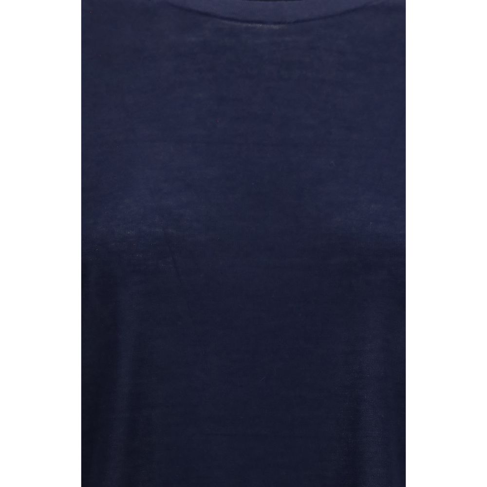 Loulou De Saison Blue Cashmere T-Shirt | Regal Royce