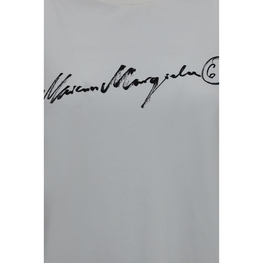 MM6 White Cotton T-Shirt | Regal Royce