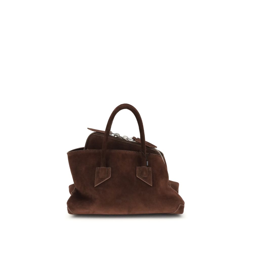 The Attico Brown Calf Leather Bos Taurus Shoulder Bag | Regal Royce