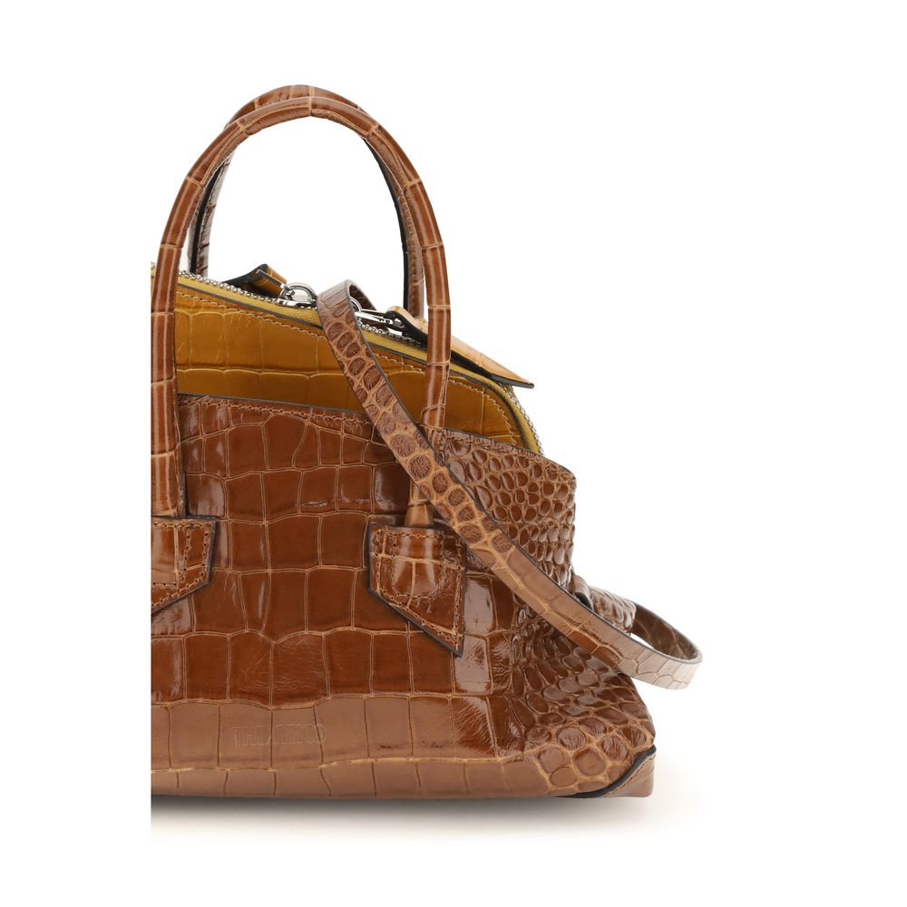 The Attico Brown Calf Leather Bos Taurus Handbag | Regal Royce