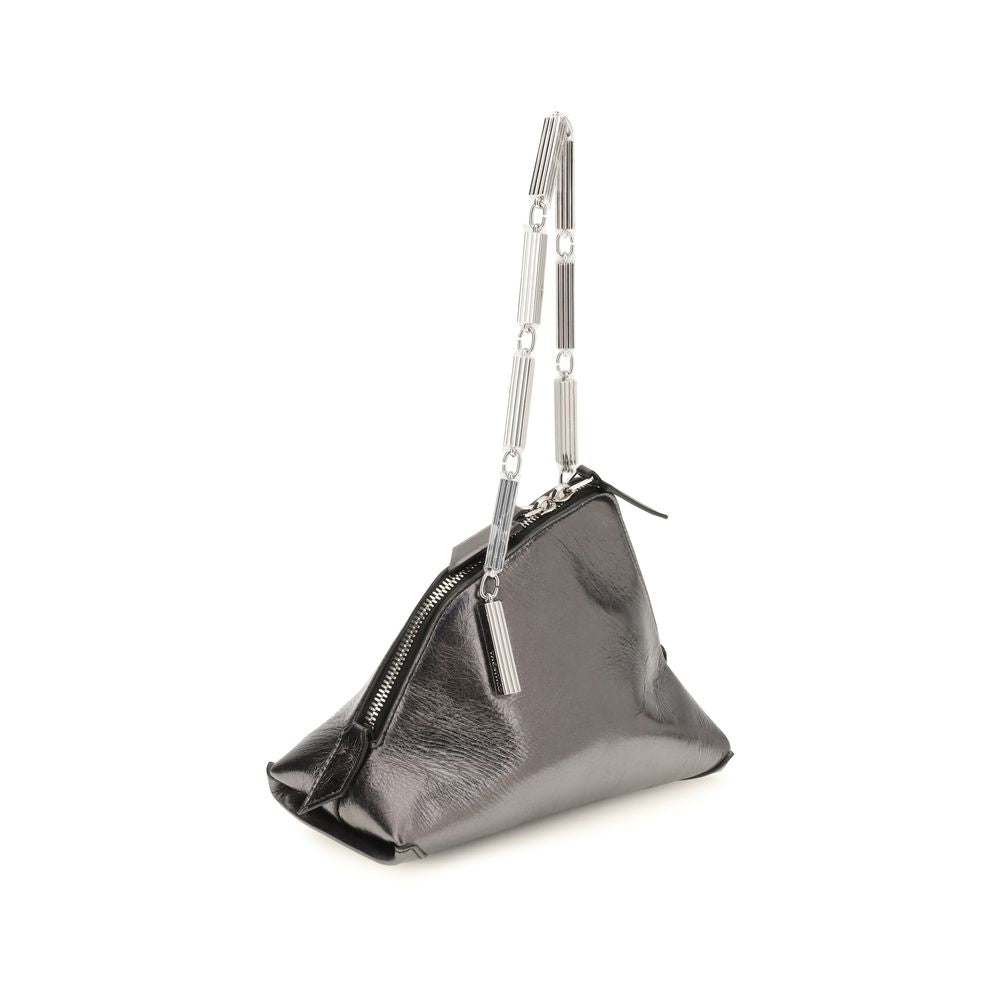 The Attico Silver Calf Leather Bos Taurus Handbag | Regal Royce