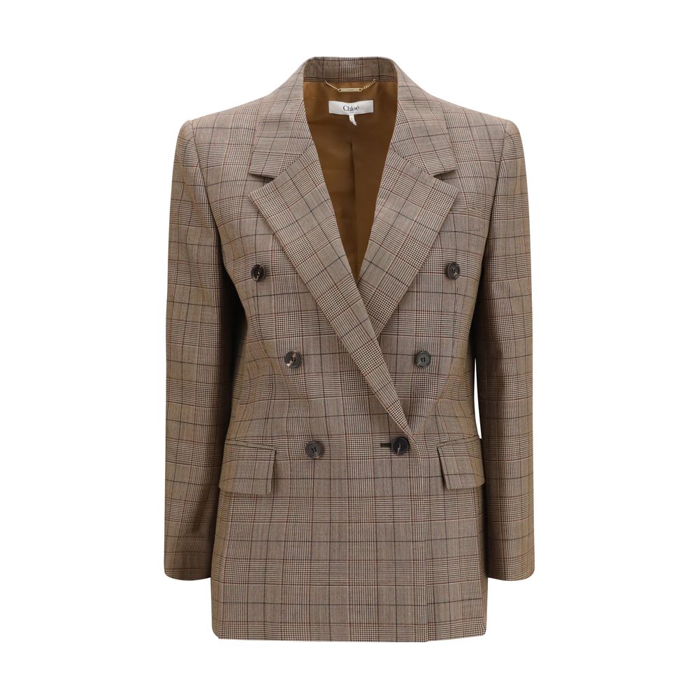 Chloé Beige Wool Oves Aries Blazer | Regal Royce