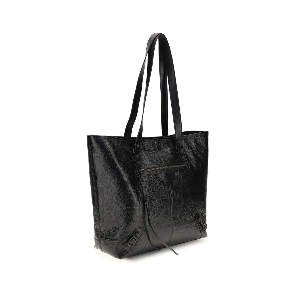 Balenciaga Black Lamb Ovis Aries Aries Shoulder Bag | Regal Royce