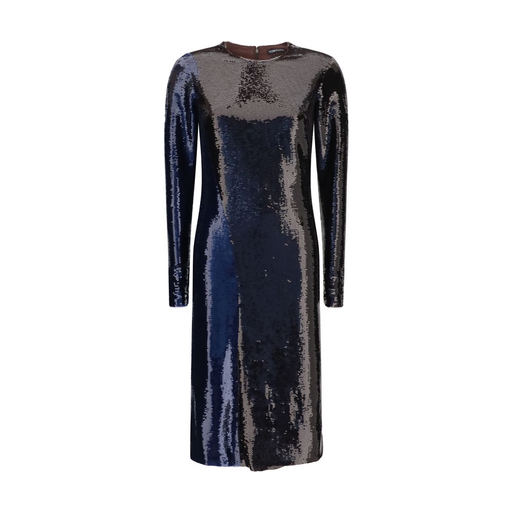 Tom Ford Blue Polyamide Cocktail Dress | Regal Royce