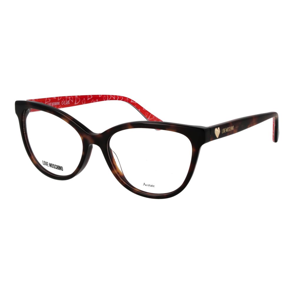 Love Moschino Brown Acetate Glasses (Frames) | Regal Royce