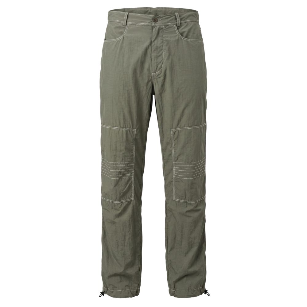 Mr&Mrs Italy Green Fabric Men Pant | Regal Royce
