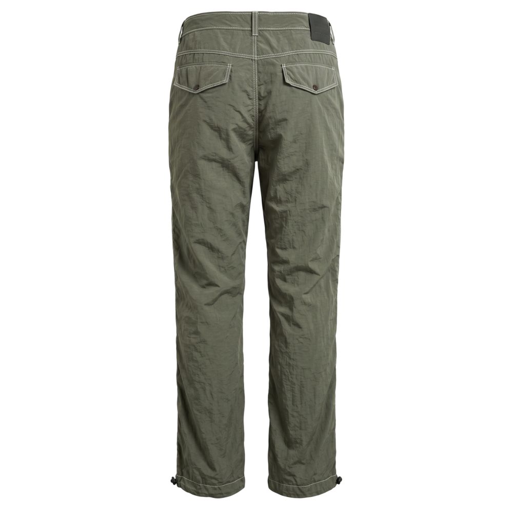 Mr&Mrs Italy Green Fabric Men Pant | Regal Royce