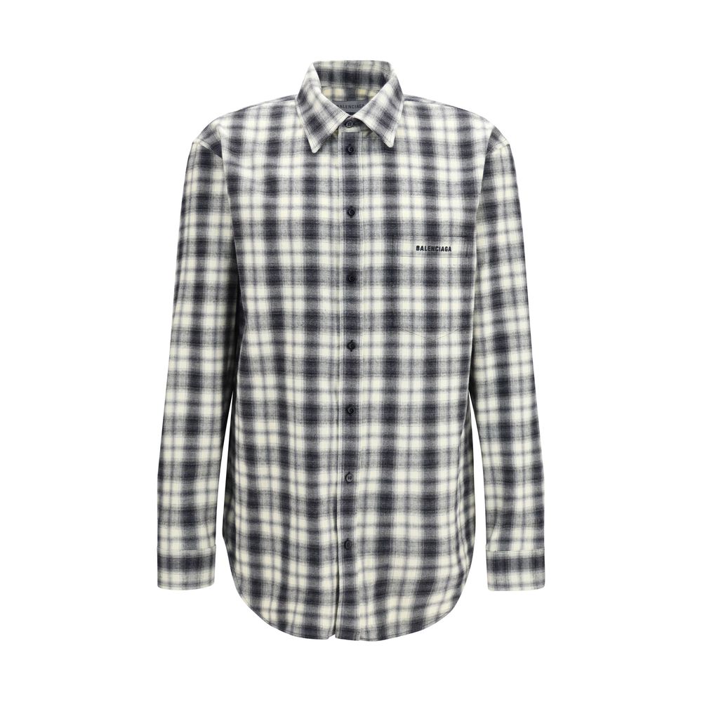 Balenciaga Multicolor Cotton Pattern Shirt | Regal Royce