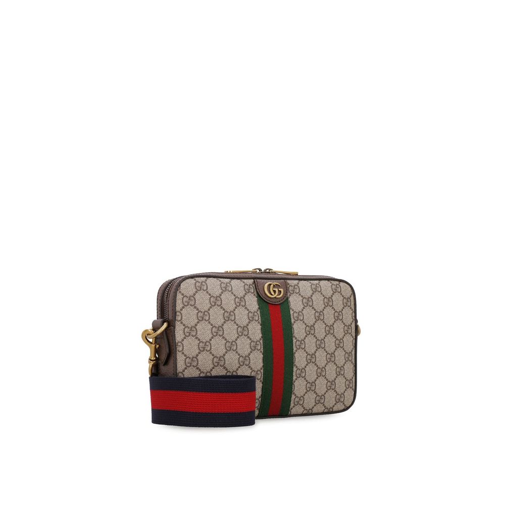 Gucci Beige Cotton Shoulder Bag | Regal Royce