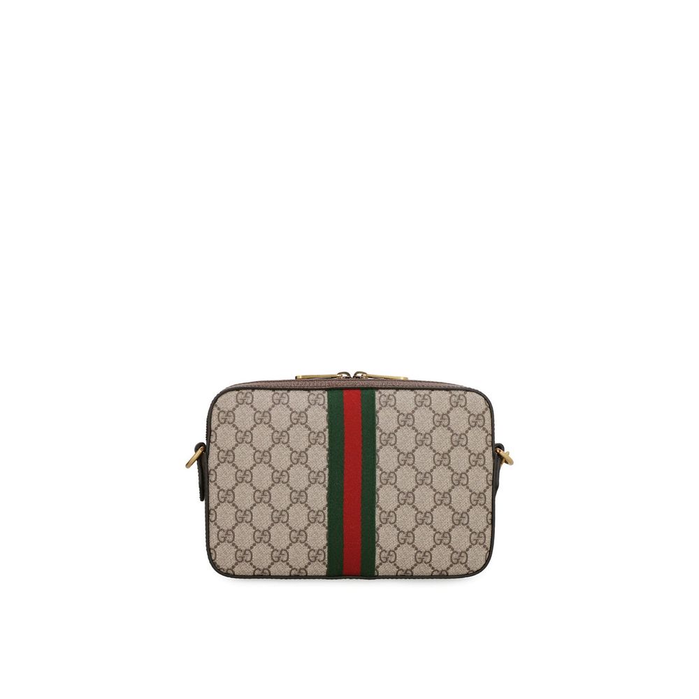 Gucci Beige Cotton Shoulder Bag | Regal Royce