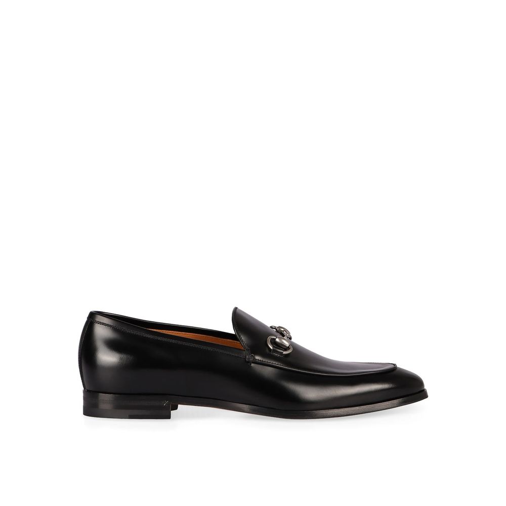 Gucci Black Calfskin Slip-On Loafers | Regal Royce