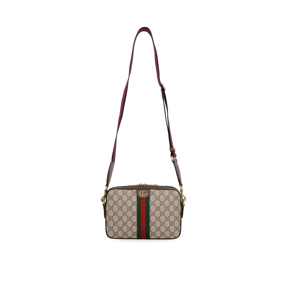 Gucci Beige Cotton Shoulder Bag | Regal Royce