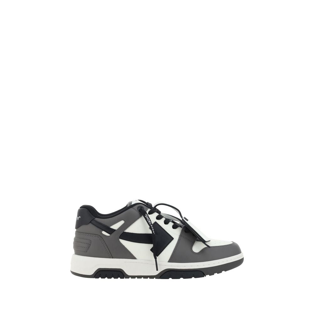 Off-White Multicolor Calf Leather Bos Taurus Athletic Sneakers | Regal Royce