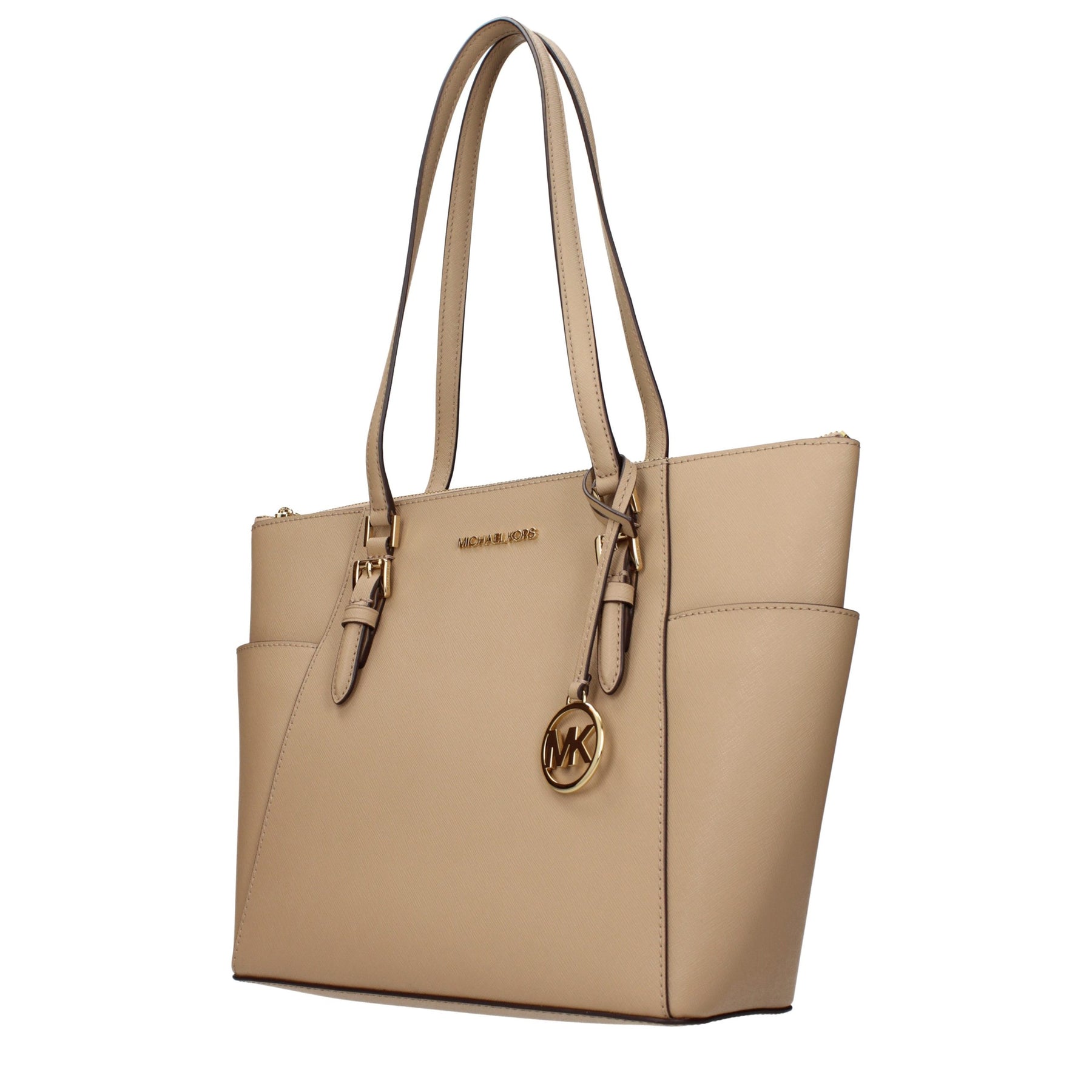 Michael Kors Beige Leather Shoulder Bag | Regal Royce
