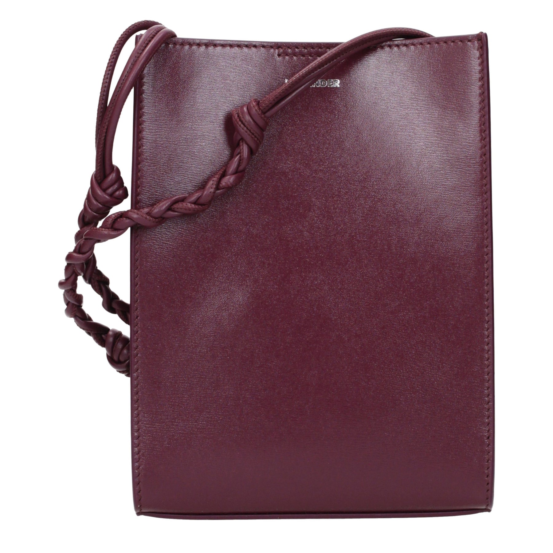 Jil Sander Purple Leather Crossbody Bag | Regal Royce