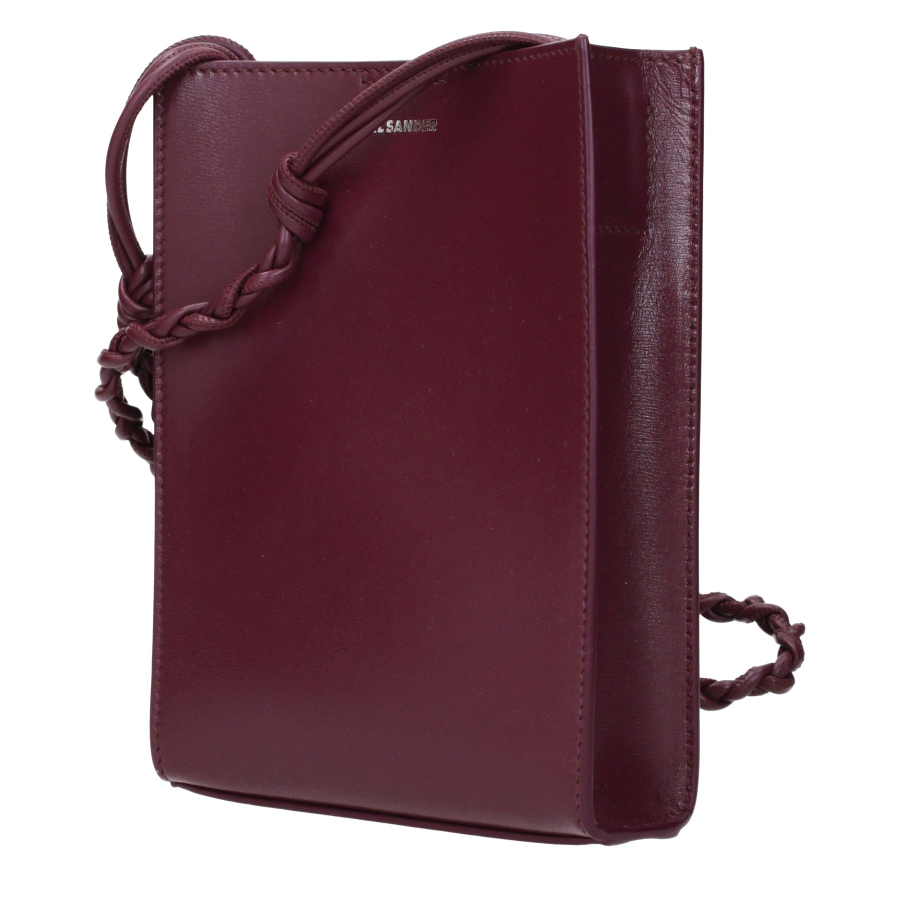 Jil Sander Purple Leather Crossbody Bag | Regal Royce