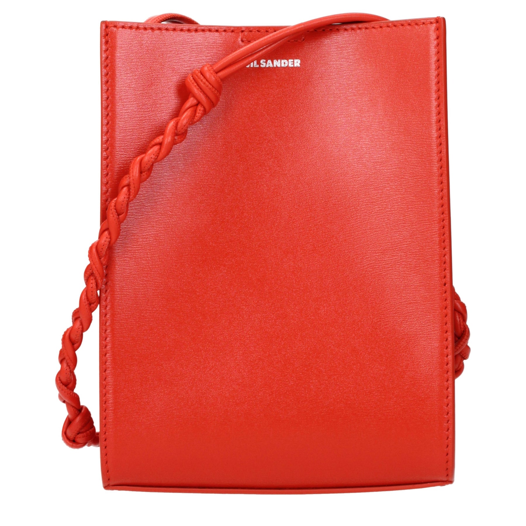 Jil Sander Red Leather Crossbody Bag | Regal Royce