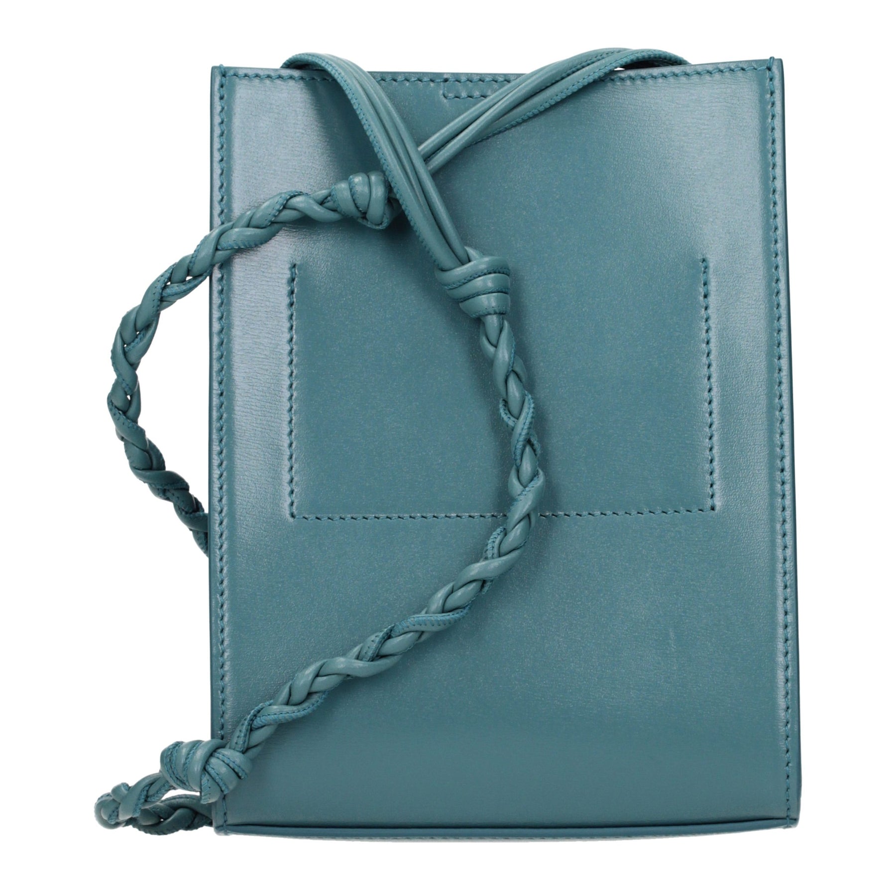 Jil Sander Green Leather Crossbody Bag | Regal Royce