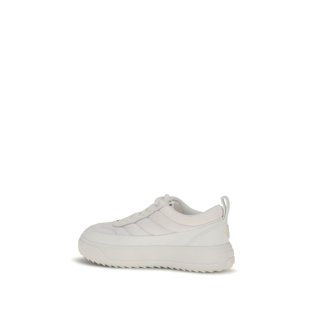 Moncler White Polyamide Athletic Sneakers | Regal Royce