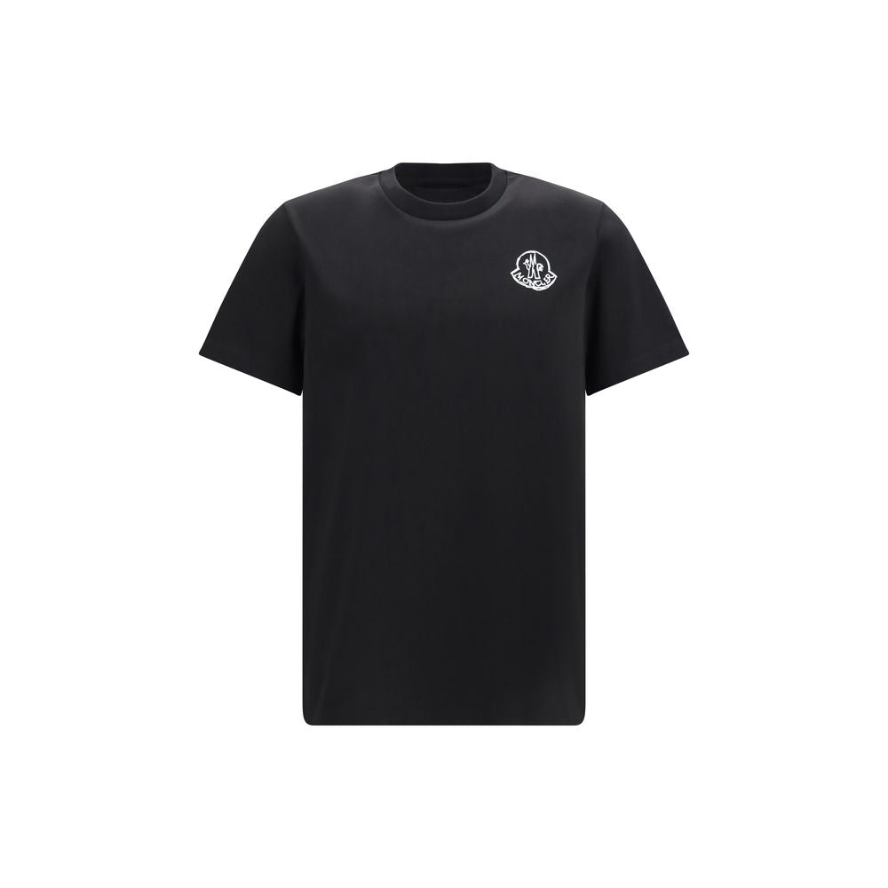 Moncler Black Cotton T-Shirt | Regal Royce
