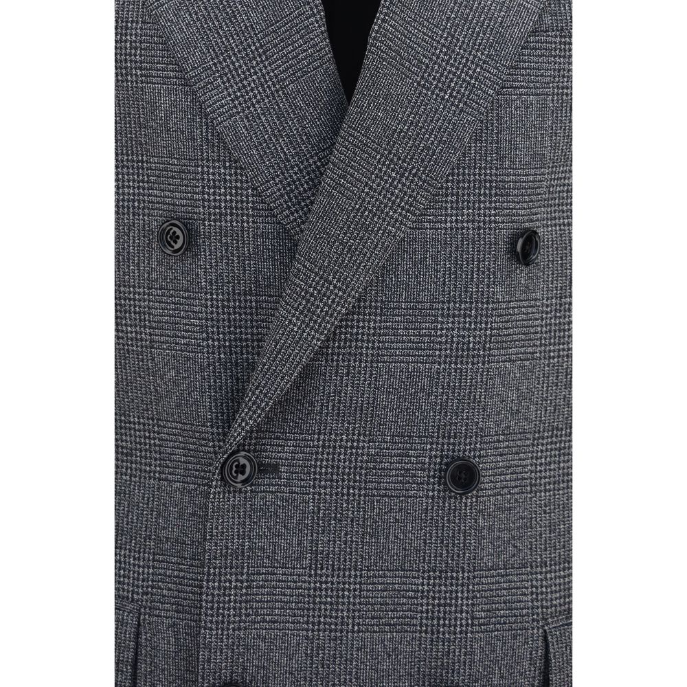Lardini Gray Wool Oves Aries Blazer | Regal Royce