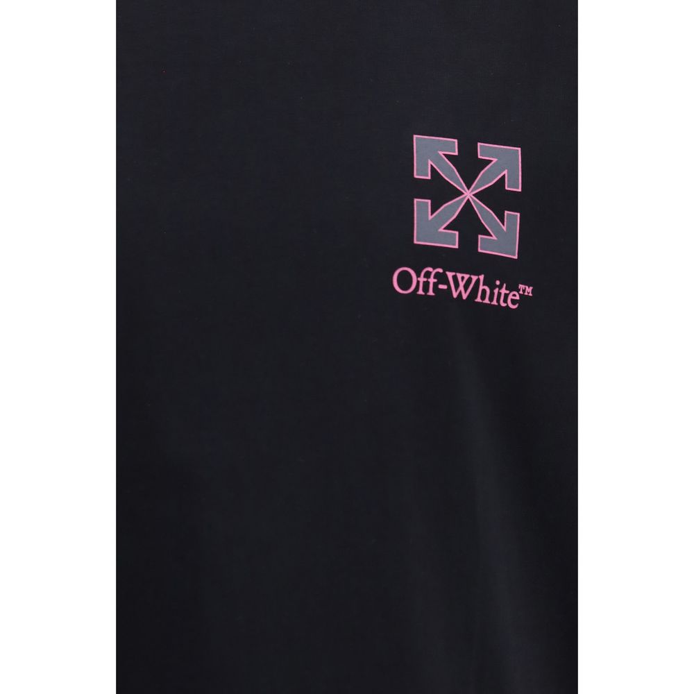 Off-White Black Cotton T-Shirt | Regal Royce