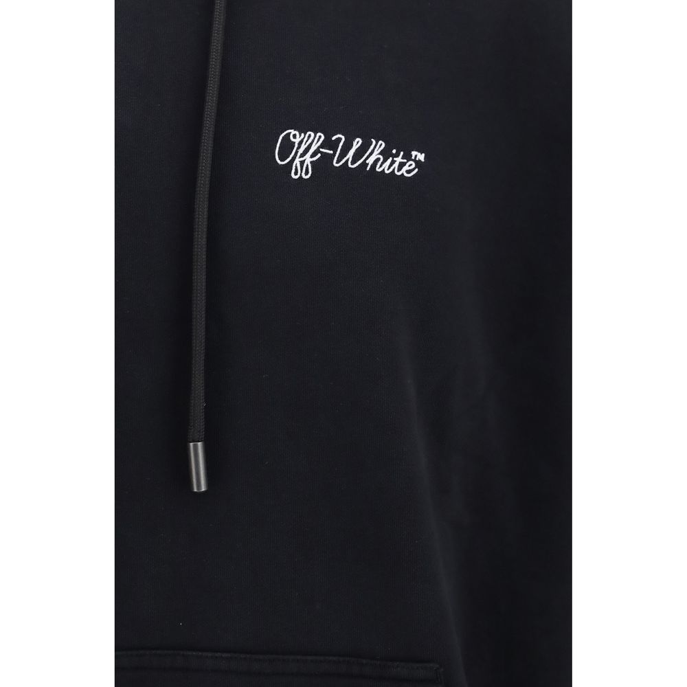 Off-White Black Cotton Sweatshirt | Regal Royce