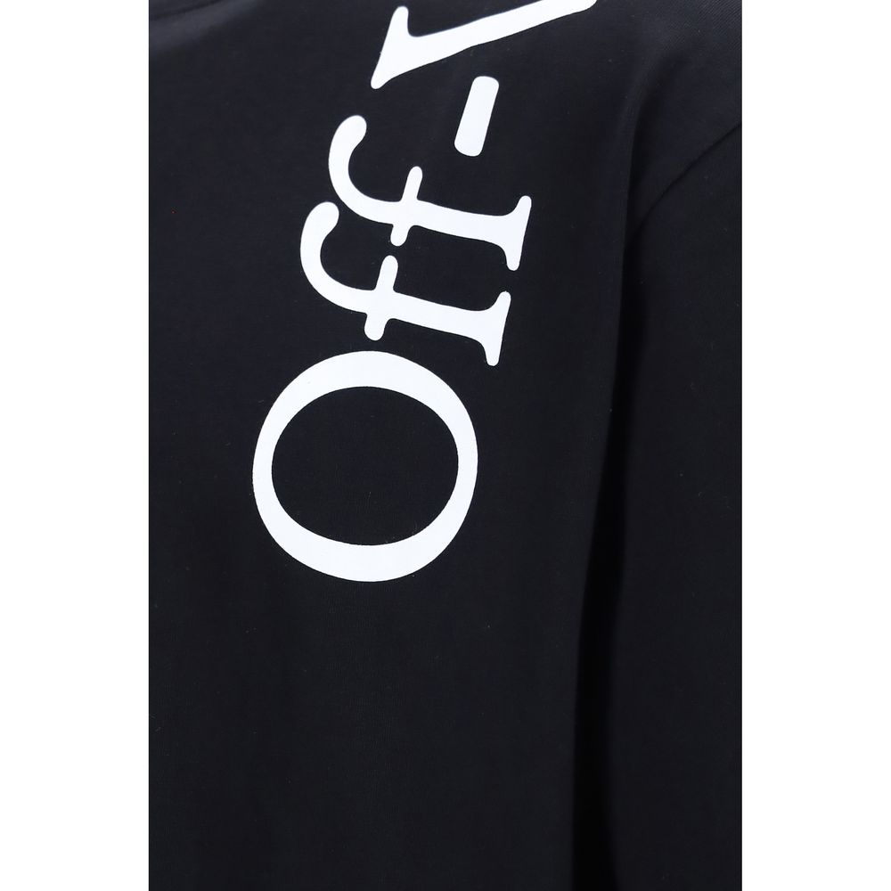 Off-White Black Cotton T-Shirt | Regal Royce
