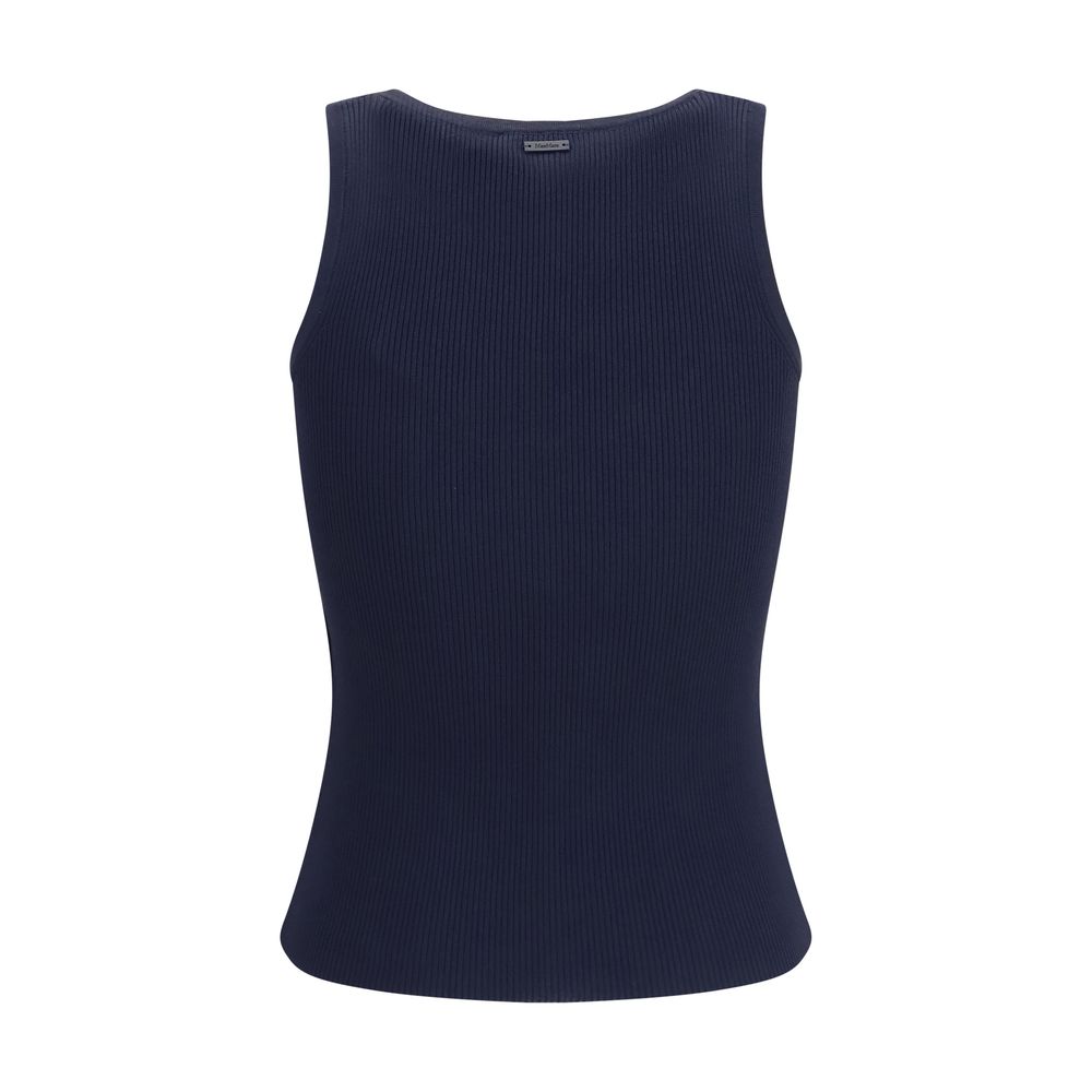Max Mara Blue Viscose Tank Tops | Regal Royce