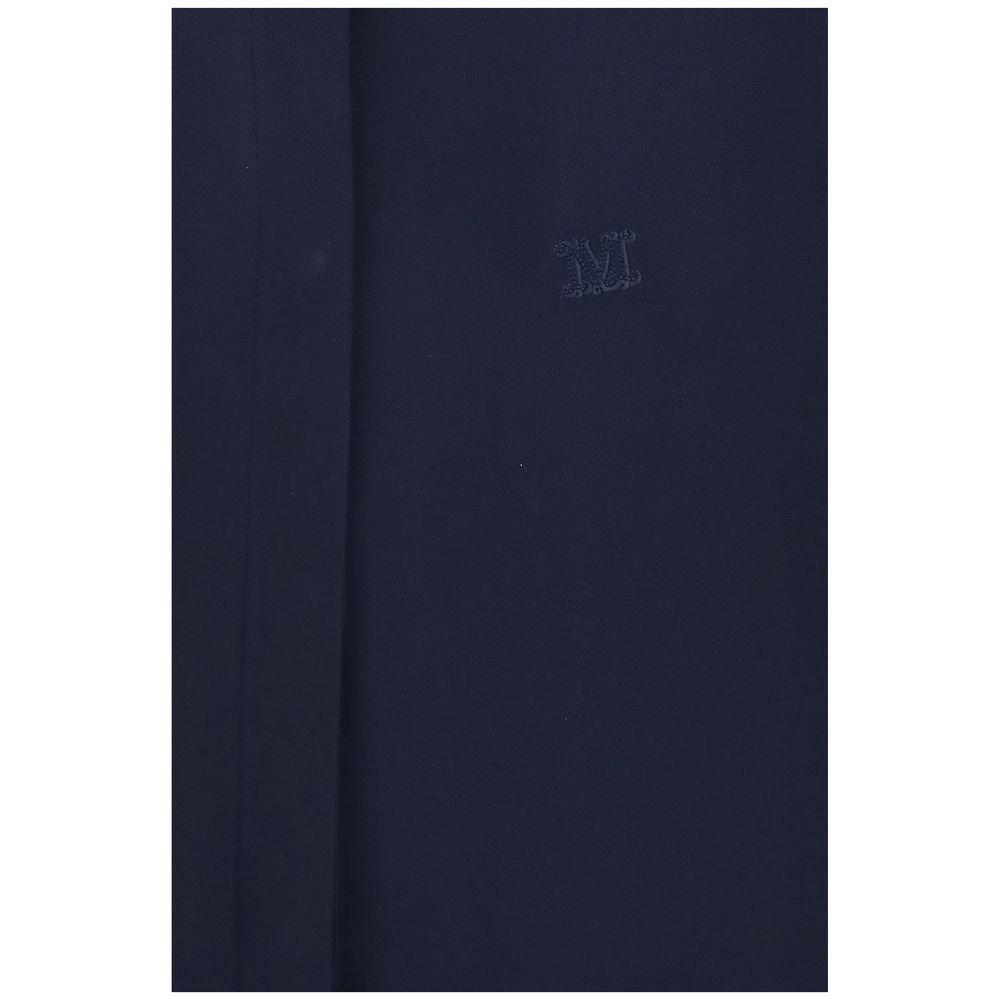 Max Mara Blue Silk Shirt | Regal Royce