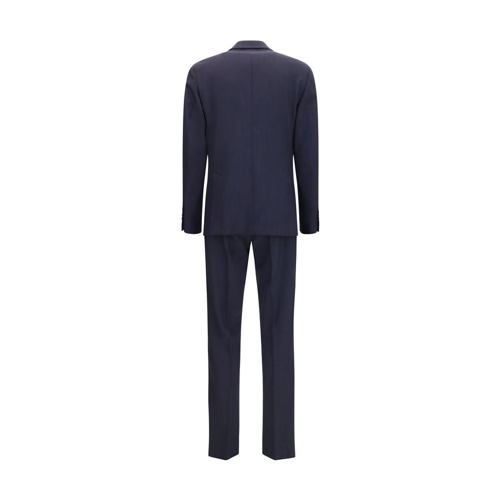 Lardini Blue Wool Oves Aries Two-Piece Suit | Regal Royce