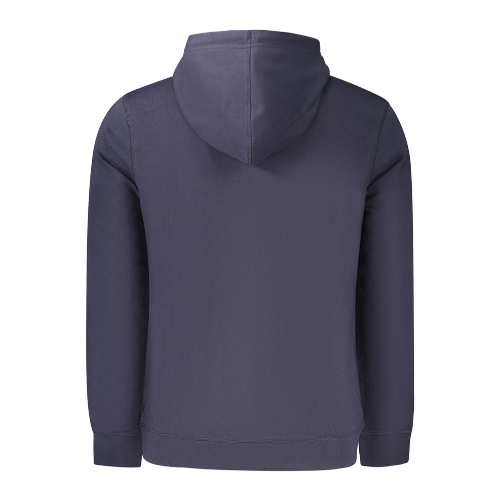 Hugo Boss Blue Cotton Men's Hoodie | Regal Royce
